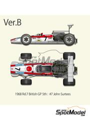 Car scale model kits / Formula 1 / 1/12 scale: New products by Model  Factory Hiro | SpotModel